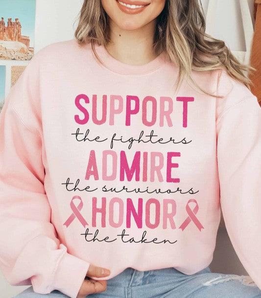 Pink Breast Cancer Sweatshirt