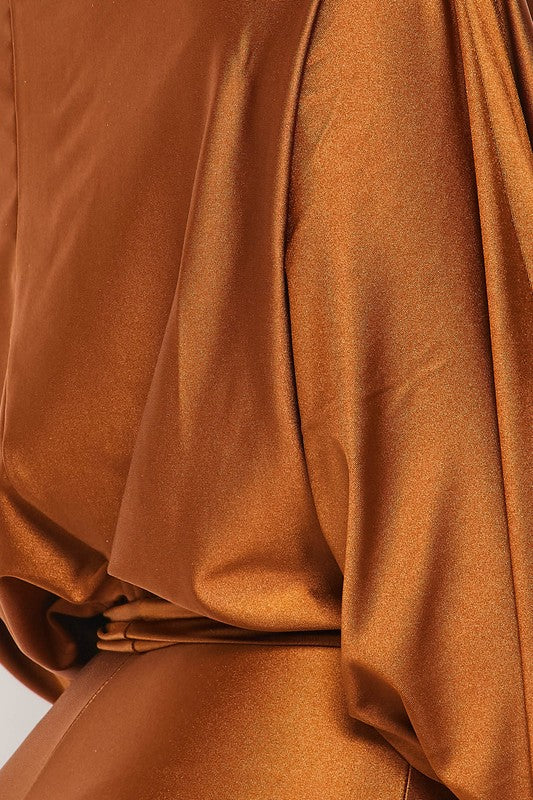 Off the shoulder jumpsuit