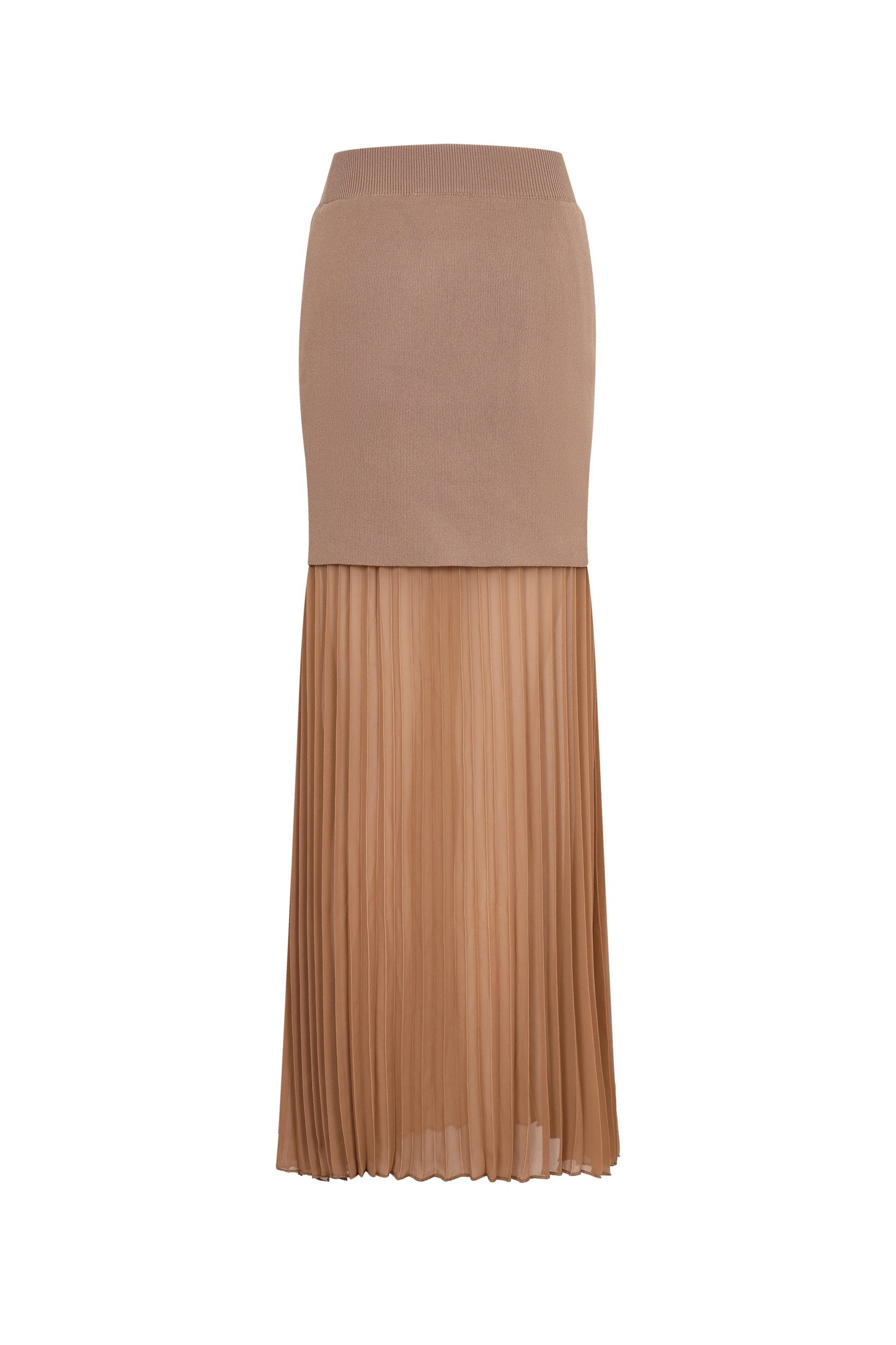 Dual Motion Midi Skirt