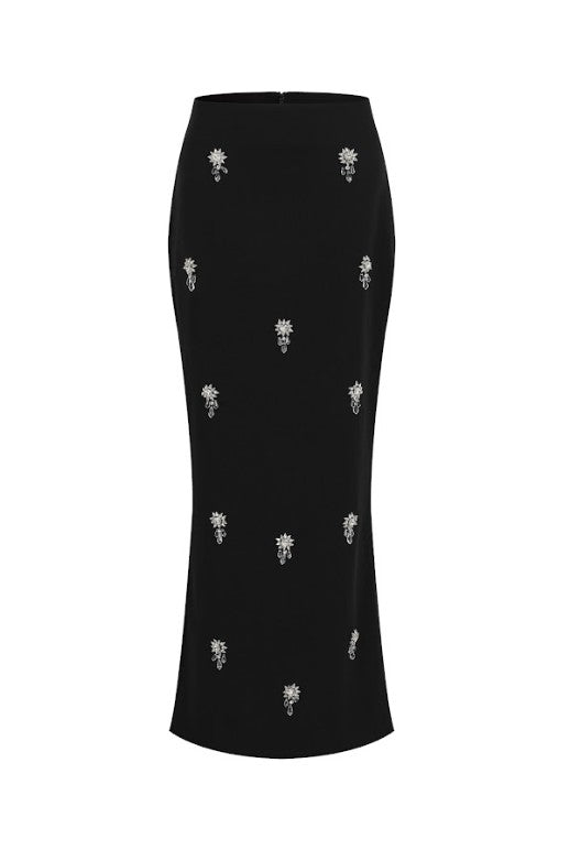 Embellished Long Skirt