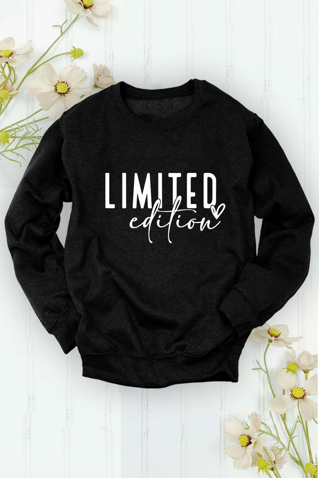 Limited Edition graphic sweatshirt (black)