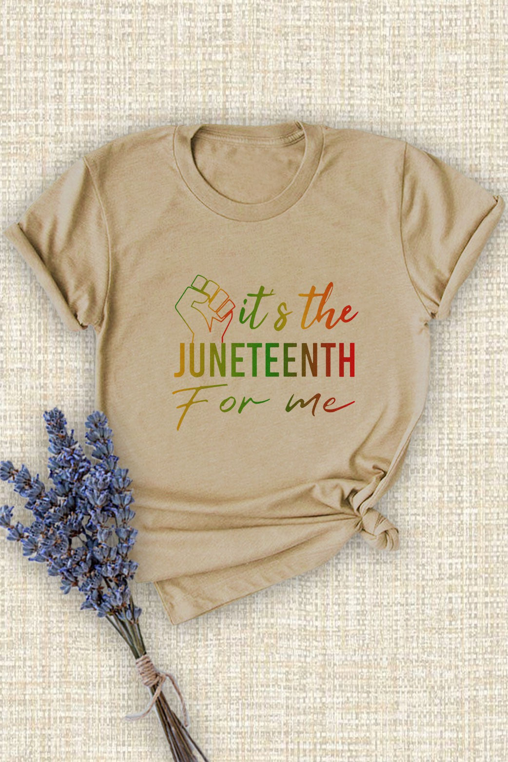 Unisex Graphic t-shirt "It's The Juneteenth For Me"
