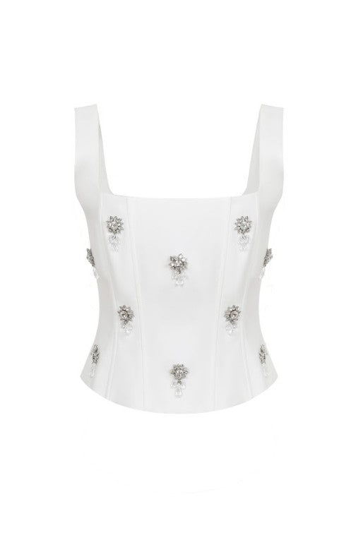 Embellished Corset Top