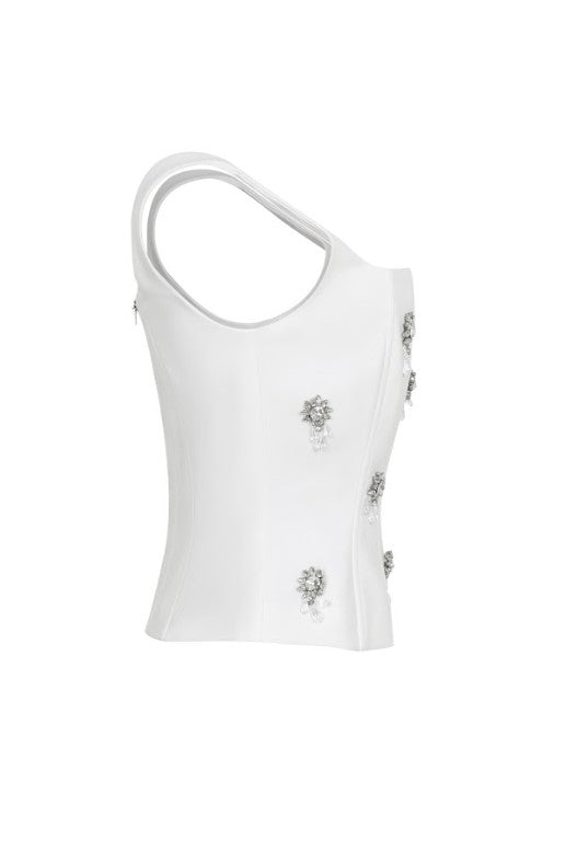Embellished Corset Top