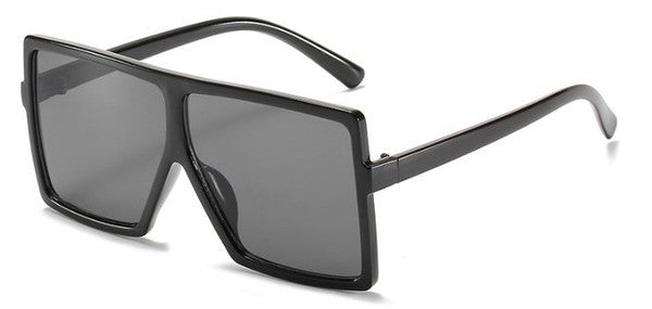 Flat top square sunglasses